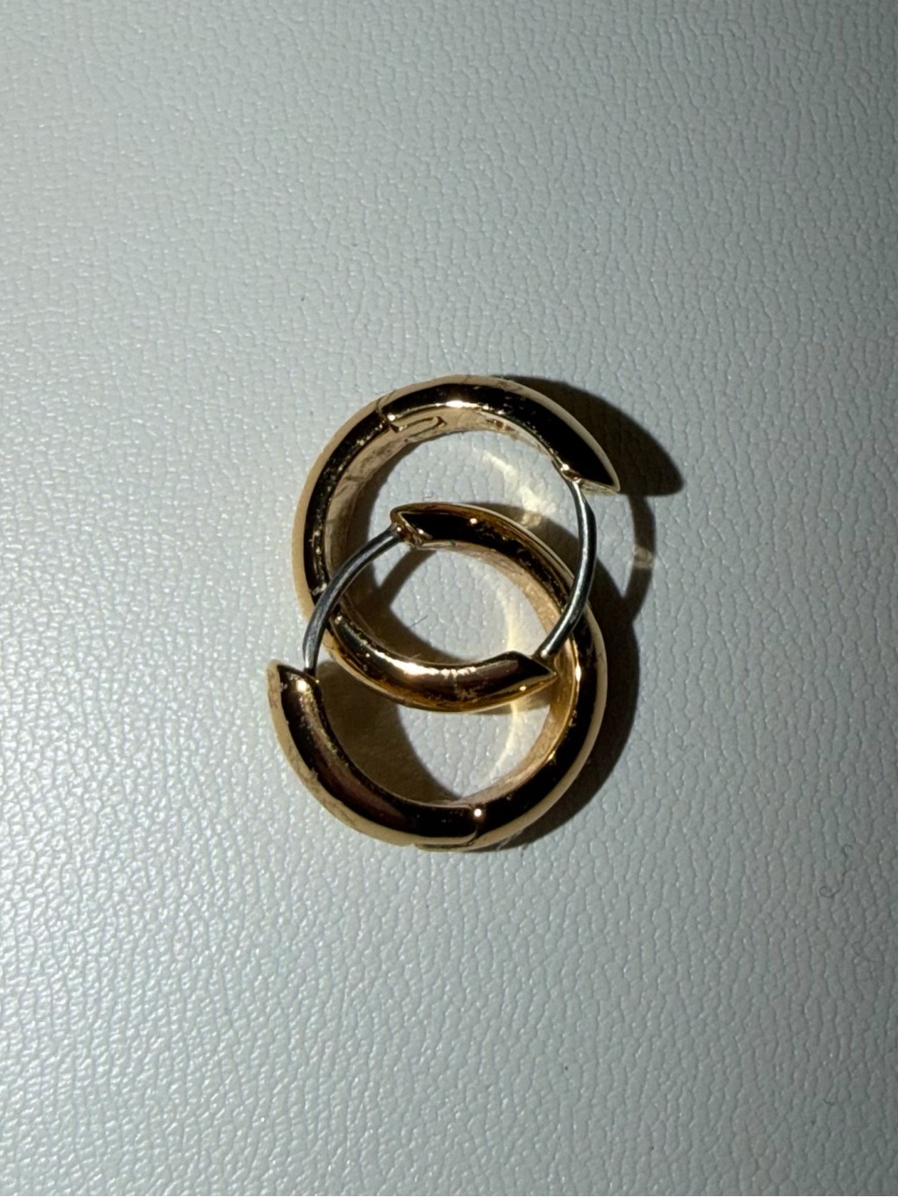 Kate Spade Gold Mini Huggie Hoop Earrings - Picture 4 of 5
